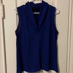 INC Elegant Blue Sleeveless Top